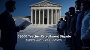 69000 शिक्षक भर्ती सुप्रीम कोर्ट सुनवाई 2025
