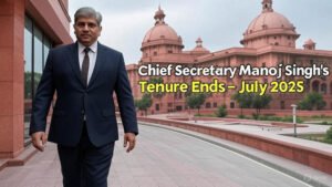उत्तर प्रदेश मुख्य सचिव मनोज सिंह कार्यकाल समाप्त 2025