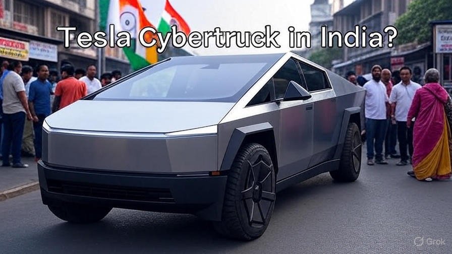 Tesla Cybertruck India Launch