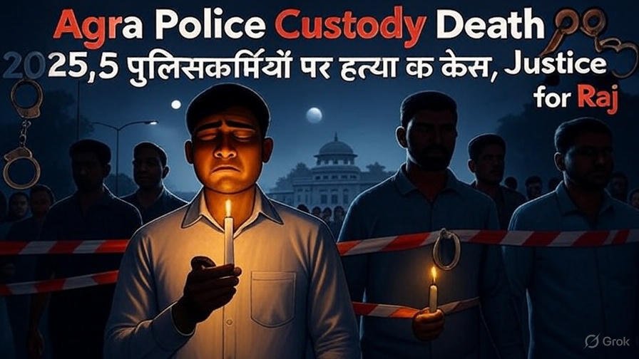 Teen Death in Agra Police Custody 2025