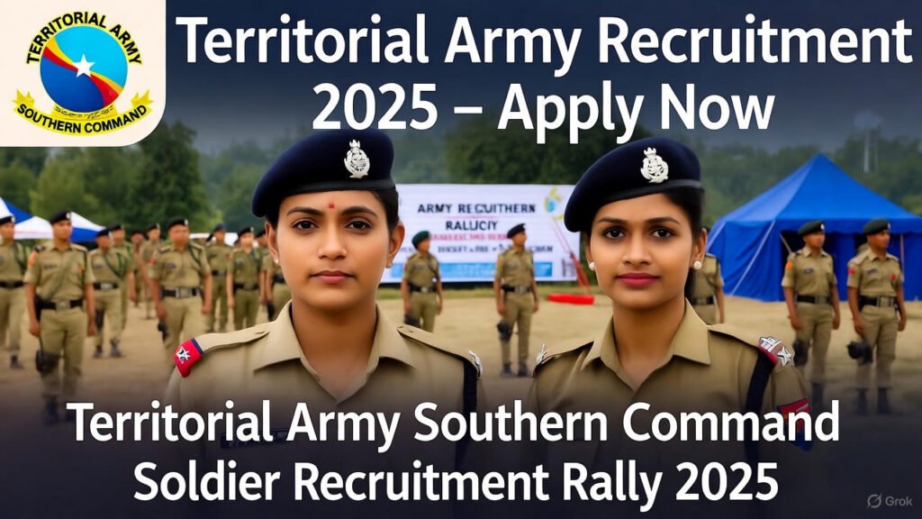 Territorial Army Southern Command Soldier Recruitment Rally 2025