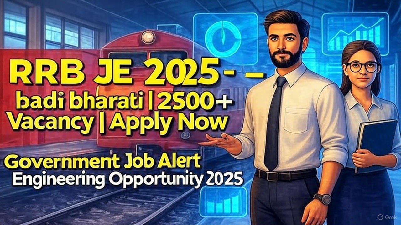 RRB JE Recruitment 2025