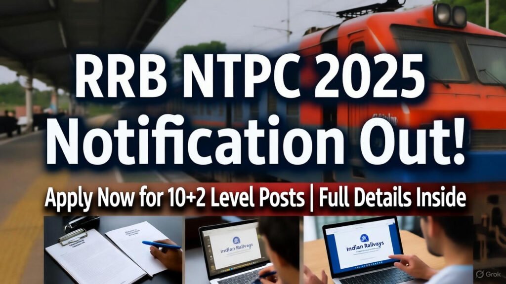 RRB NTPC UG Recruitment 2025